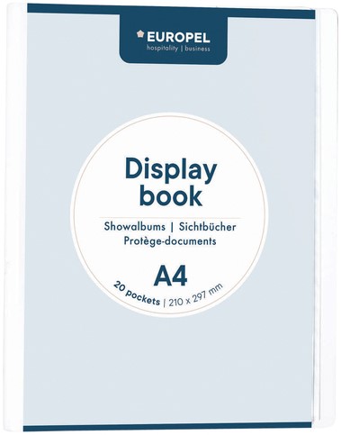 Showmap Opus 2 frontview A4 20-tassen wit