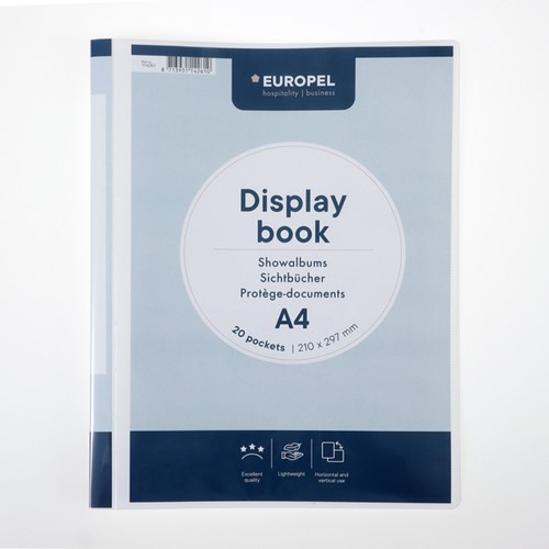 Showmap Opus 2 frontview A4 20-tassen wit-2