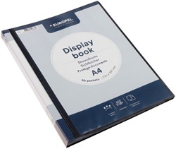 Showmap Opus 2 frontview A4 30-tassen antraciet