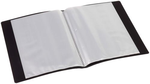 Showmap Opus 2 frontview A5 20-tassen antraciet-3