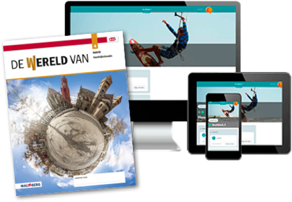 De wereld van - MAX - boek+online 4 vwo 4-jaar afname