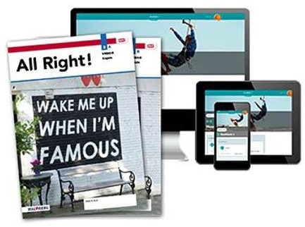 All Right! - MAX - boek+online 3 vmbo-b 4-jaar afname
