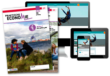 Praktische Economie - MAX –  modules+online 5 vwo 6-jaar afname