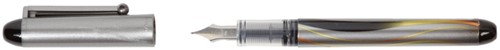 Vulpen Pilot V-pen zilver zwart