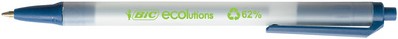 Balpen Bic Ecolutions clic stic blauw medium-3