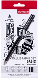 Kalligrafieset Bruynzeel Expression Basic set à 8 delen