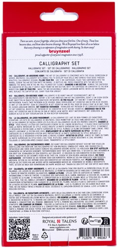 Kalligrafieset Bruynzeel Expression Basic set à 8 delen-3