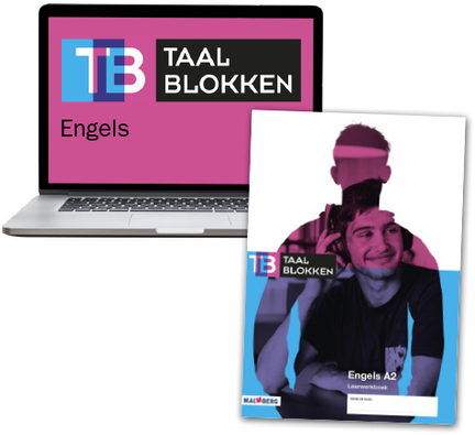 Taalblokken 4e editie studentlicentie 24 mnd EN + leerwerkboek Engels A2