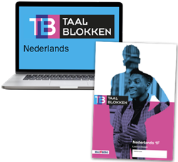 Taalblokken 4e editie studentlicentie 12 mnd NE + leerwerkboek Nederlands 1F In herdruk, verwachte leverdatum eind oktober