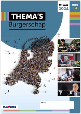 Thema's Burgerschap leerwerkboek niveau 3-4 2024-2025 leverbaar vanaf datum 01/08/2024