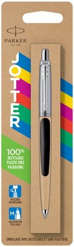 Balpen Parker Jotter Original CT zwart in blister