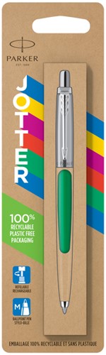 Balpen Parker Jotter Original CT groen in blister