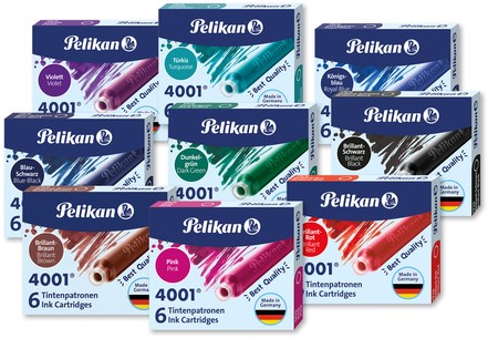 Inktpatroon Pelikan 4001 zwart-2