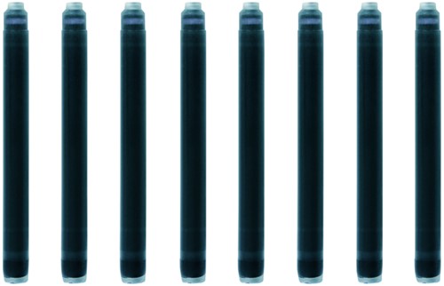 Inktpatroon Waterman nr23 lang blauw/zwart-3