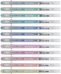 Gelschrijver Sakura Gelly Roll Stardust glitter assorti