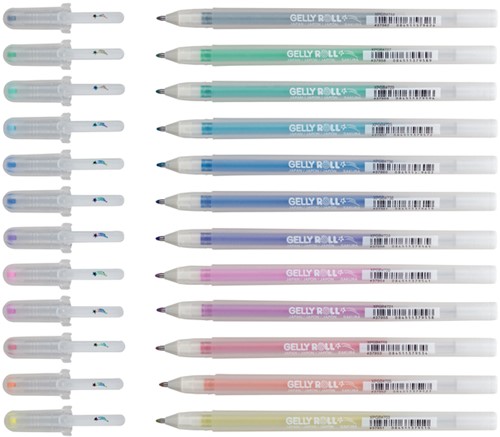 Gelschrijver Sakura Gelly Roll Stardust glitter assorti-3