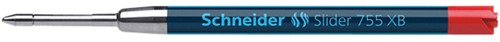 Balpenvulling Schneider Slider Jumbo 755 rood extra breed