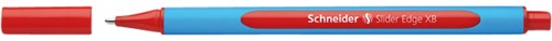 Balpen Schneider Slider Edge rood extra breed-3