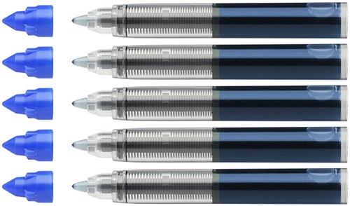 Rollerpenvulling Schneider 852 medium blauw 5 stuks-2