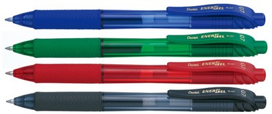 Gelschrijver Pentel BL107 Energel-X medium groen-3