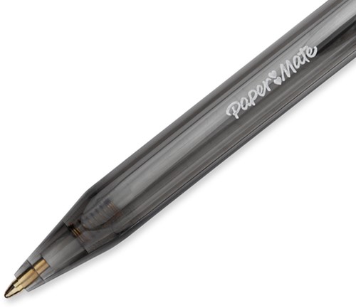 Balpen Paper Mate Inkjoy 100RT zwart medium 80+20 gratis-2