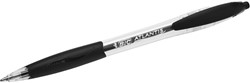 Balpen Bic Atlantis Classic zwart medium