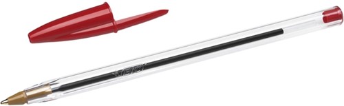 Balpen Bic Cristal rood medium-3