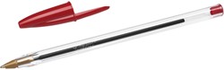 Balpen Bic Cristal rood medium