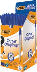 Balpen Bic Cristal blauw medium