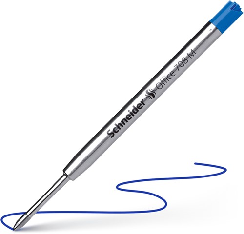 Balpenvulling Schneider Jumbo 7083 tbv Parker blauw medium-2