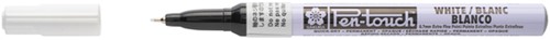 Viltstift Sakura pen-touch EF wit 1-2mm-2