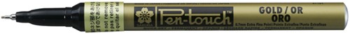 Viltstift Sakura pen-touch EF Goud 1-2mm-2