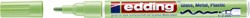 Paintmarker edding 751 op oliebasis 1-2mm pastel groen
