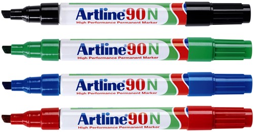 Viltstift Artline 90 schuin groen 2.5mm-2