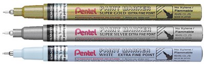viltstift Pentel MFP10 rond 0.7mm goud-2