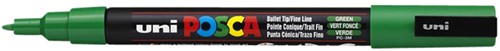 Verfstift Posca F groen