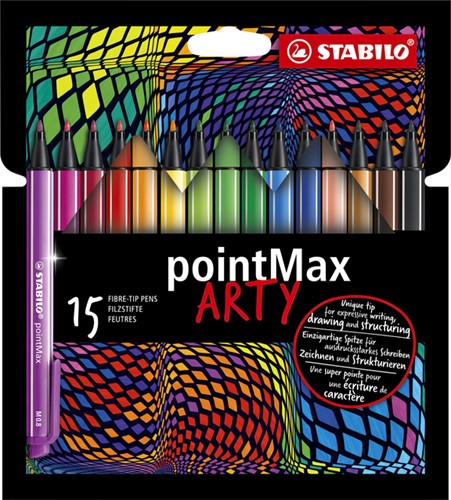 STABILO Pointmax Arty etui 15 stuks