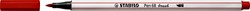 Brushstift STABILO Pen 568/48 karmijn rood