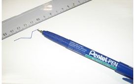 Fineliner Pentel NMF50 zwart 0.4mm-3