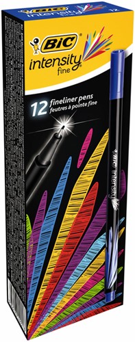 Fineliner Bic Intensity 0.4mm blauw-2