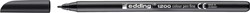Fineliner edding 1200 zwart 0.5-1mm