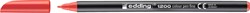 Fineliner edding 1200 rood 0.5-1mm