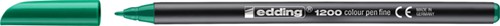 Fineliner edding 1200 groen 0.5-1mm