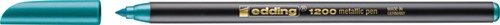 Fineliner edding 1200 metallic groen 1mm