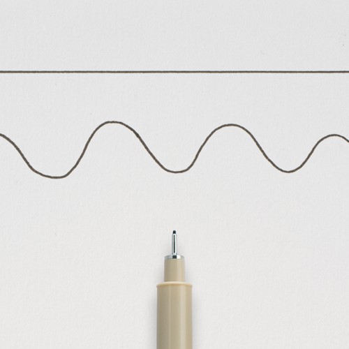 Fineliner Sakura pigma micron zwart 0.35mm-3