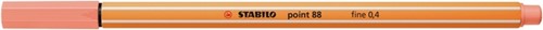 Fineliner STABILO point 88/26 apricot-2