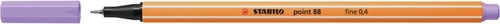 Fineliner STABILO point 88/59 licht lila