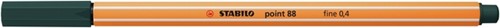 Fineliner STABILO point 88/63 fijn aardegroen-2