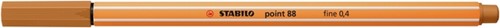 Fineliner STABILO point 88/89 donker oker-2