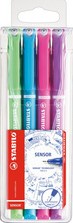 Fineliner STABILO Sensor 189 etui à 4 kleuren-2